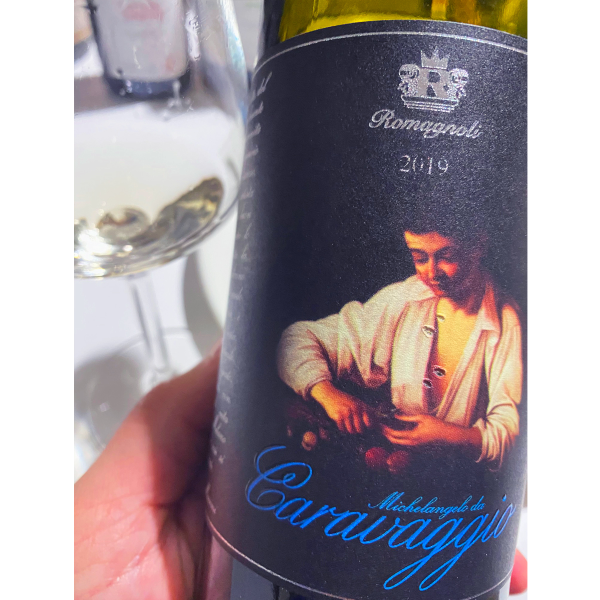 Recollection På kanten rester ROMAGNOLI Caravaggio 2020 bianco IGT dell'Emilia 75cl - Piacenza da Bere