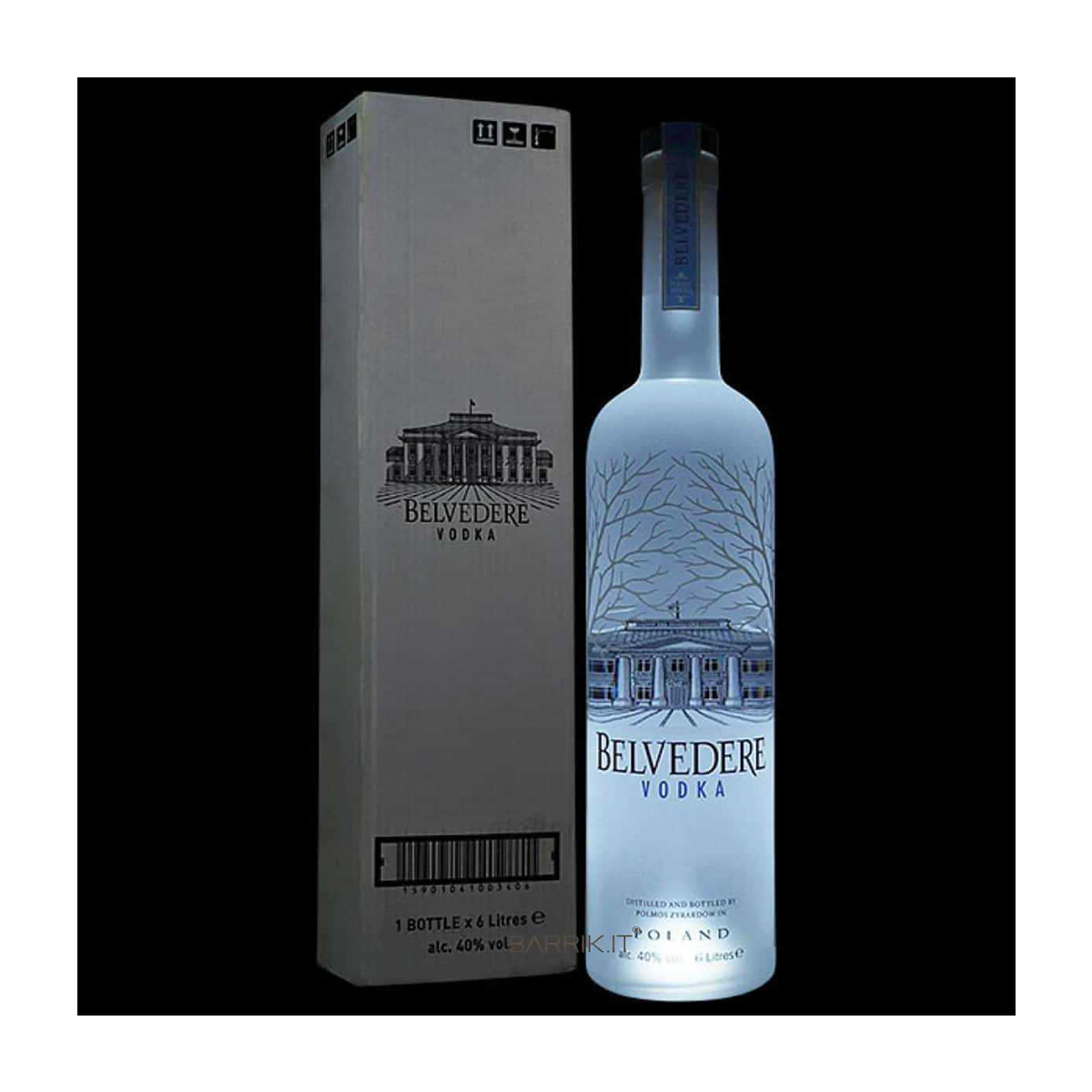 BELVEDERE Vodka 6LT Illuminator - Piacenza da Bere