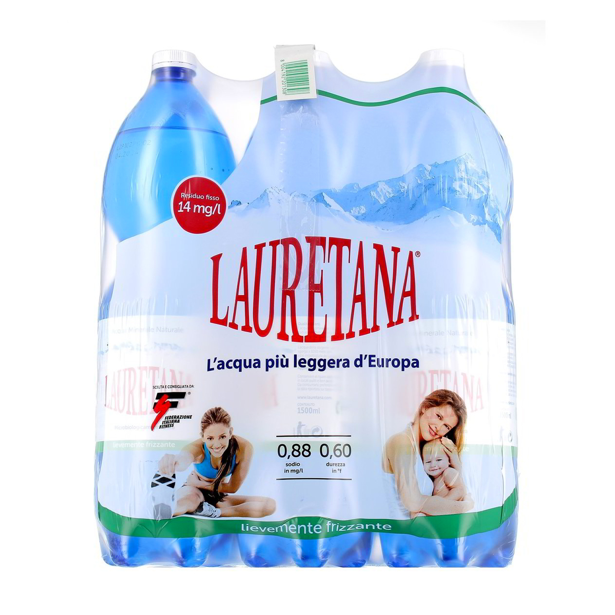 LAURETANA Acqua Naturale 150cl PLASTICA (conf. x6)